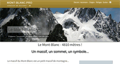 Desktop Screenshot of mont-blanc.pro
